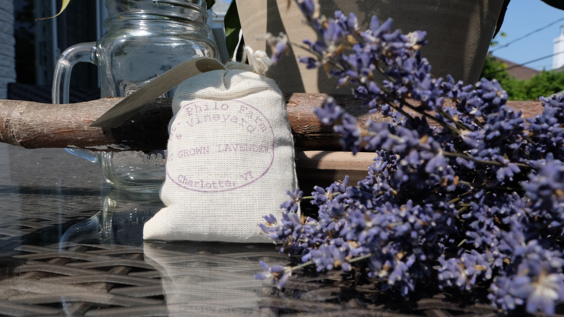 Lavender Sachets by the Yard - Monticello Shop